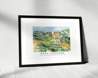 Paul Cezanne - Houses in Provence The Riaux Valley near L'Estaqu 1883