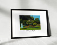 Claude Monet - Lady in the garden 1867