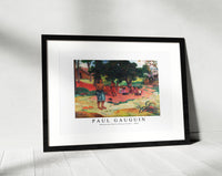 Paul Gauguin - Whispered Words (Parau Parau) 1892