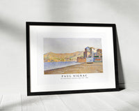 Paul Signac - The Town Beach, Collioure, Opus 165 (1887)