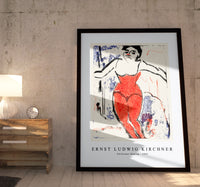 Ernst Ludwig Kirchner - Performer Bowing 1909