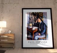 Paul Cezanne - Young Man and Skull (Jeune homme à la tête de mort) 1896-1898