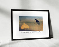 Utamaro Kitagawa - U to Shirasagi 1753-1806