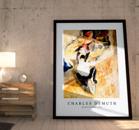 Charles demuth - Bicycle Acrobats-1917