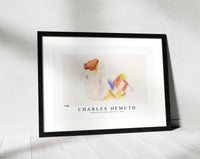 Charles demuth - Woman with Child in Red Suit-1916