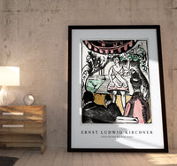 Ernst Kudwig Kirchner - Little Variety Act with Singer