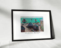 Claude Monet - The Departure of the Boats, Étretat 1885