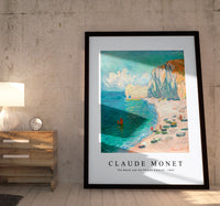 Claude Monet - The Beach and the Falaise d'Amont 1885