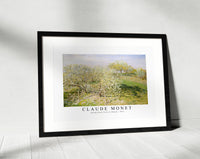 Claude Monet - Spring (Fruit Trees in Bloom) 1873