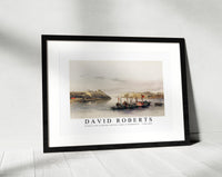 David Roberts - General view of Esouan and the Island of Elephantine -1796-1864