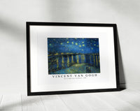 Vincent Van Gogh - Starry Night Over the Rhone 1888