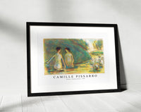 Camille Pissarro - Bathers Tending Geese 1895