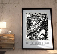 Ernst Ludwig Kirchner - Dune Landscape with a Curving Bay 1913