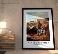 winslow homer - Home, Sweet Home-1863