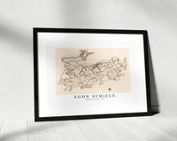 Egon Schiele - Mountain Stream 1917