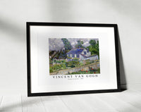 Vincent Van Gogh - Houses at Auvers 1890