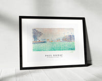 Paul Signac - At Flushing (A Flessingue) (1895)