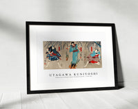 Utagawa Kuniyoshi - Doguya Jinza Hokaibo Bokon Shimobe Gunsuke 1798-1861