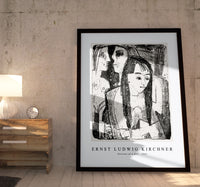 Ernst Ludwig Kirchner - Portrait of a Girl 1921