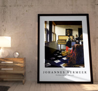 Johannes Vermeer - The Music Lesson 1662-1665