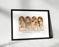 Alphonse Mucha - The Seasons 1897