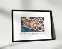 Ernst Ludwig Kirchner - Liegender Akt, Reclining Nude 1907