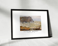 Claude Monet - Stormy Sea in Étretat 1883