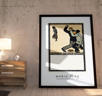 Moriz Jung - Conversation Between Rivals (Gespraech Zwischen Rivalen) (1907)