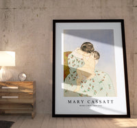 Mary Cassatt - Mother’s Kiss 1844-1926