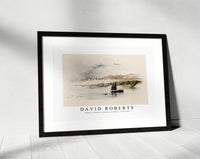 David Roberts - Temple of Amada of Hassaya in Nubia-1796-1864