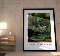 Camille Pissarro - A Rose Garden 1862