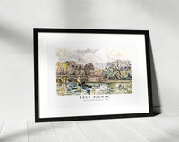 Paul Signac - Paris Le Place Dauphine (1928)