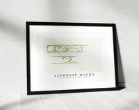 Alphonse Mucha - Interior showcase decor for Fouquet 1869-1939