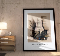 David Roberts - Street scene in Cairo-1796-1864