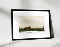 Gerrit Willem Dijsselhof - Meadow Landscape on the Spaarne 1890-1919