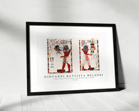 Giovanni Battista Belzoni - Figure large as life illustration from the kings tombs in Thebes 1778-1823