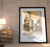 Ogata Gekko - New Year's Shrine Visit (1898)