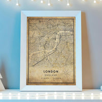 London, England Map