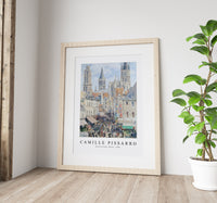 Camille Pissarro - Grocery Street, Rouen 1898