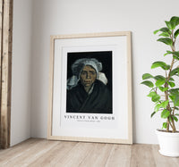 Vincent Van Gogh - Head of a Peasant Woman 1884