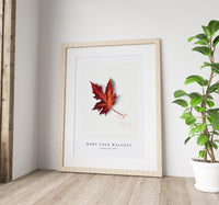 Mary Vaux Walcott - Autumn Leaf (1874)