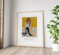 Pierre Bonnard - Woman Putting on Her Stockings (1893)