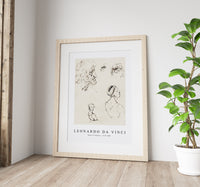 Leonardo Da Vinci - Sheet of Studies 1470-1480