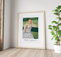 Mary Cassatt - Woman with a Red Zinnia 1891