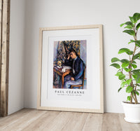 Paul Cezanne - Young Man and Skull (Jeune homme à la tête de mort) 1896-1898