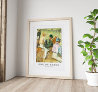 Odilon Redon - Four Jockeys 1889