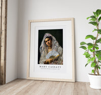 Mary Cassatt - Spanish Dancer Wearing a Lace Mantilla 1873