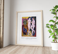 Ernst Ludwig Kirchner - Two Nudes in a Room 1914