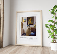 Johannes Vermeer - Lady Standing at a Virginal 1670-1672