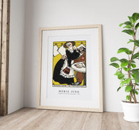 Moriz Jung - Viennese Café In the Little Café (Wiener Café Im Tschecherl) (1911)